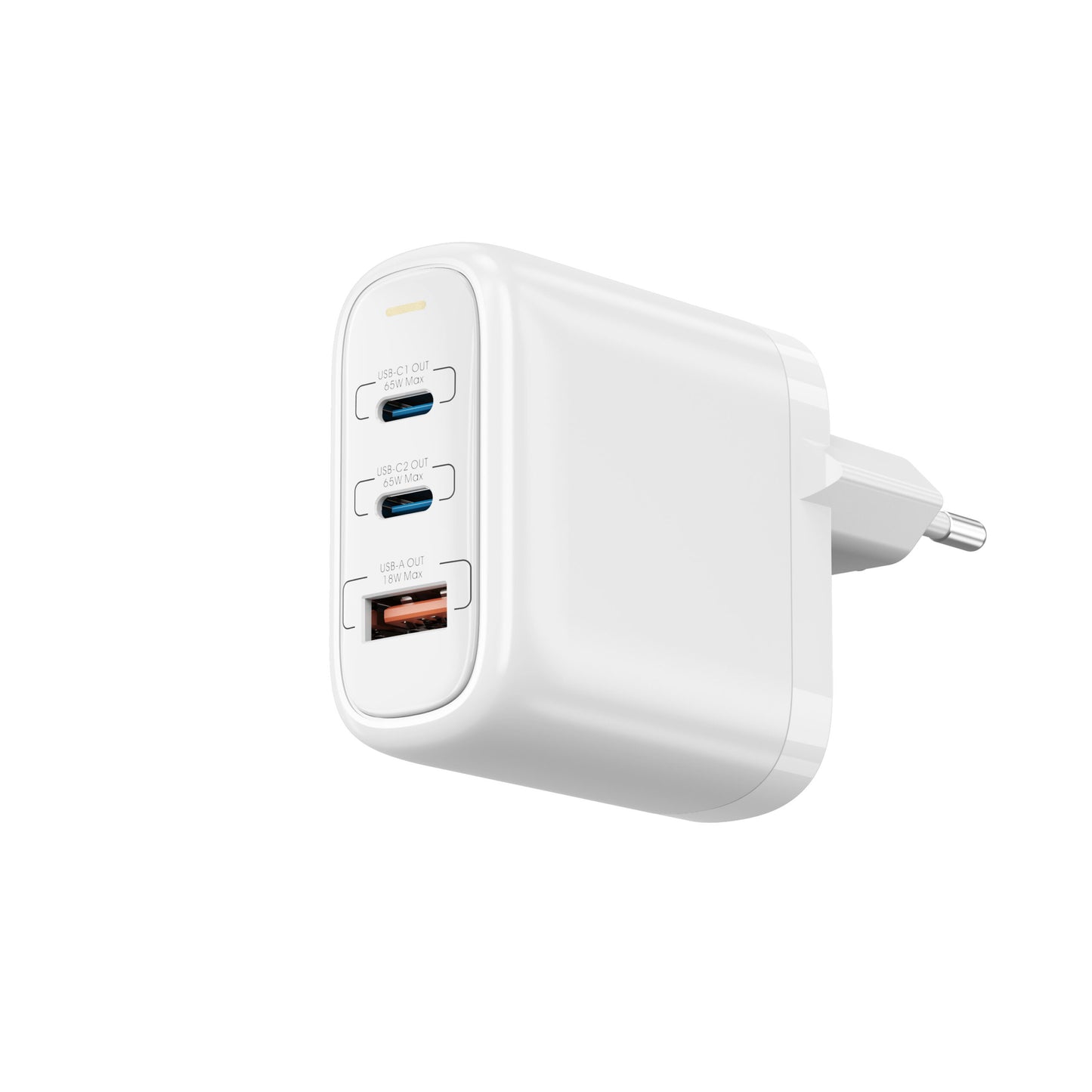 WiWU Ark GaN 65 W Charger (Model Wi‑U024, EU Plug)