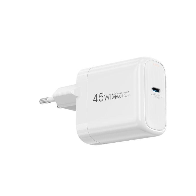 WiWU Ark GaN 45 W Charger (Wi‑U035, EU Plug)