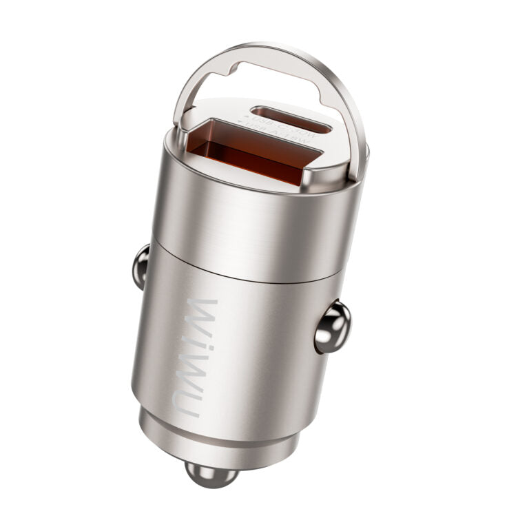WiWU Nano 30 W Car Charger Wi‑QC028 – A+C Ports for Ultra-Fast Charging