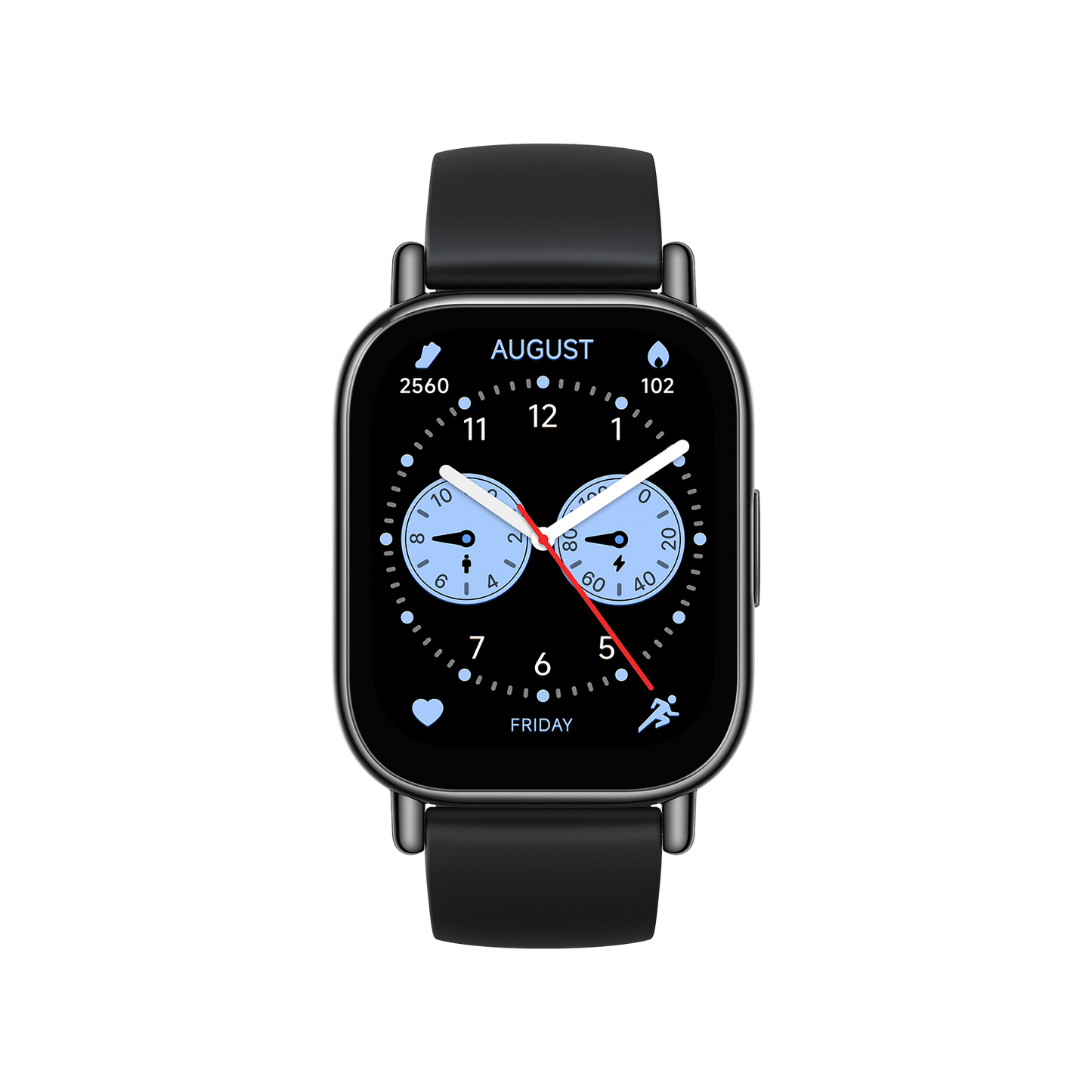 ساعة Xiaomi Redmi Watch 4 الذكية بشاشة AMOLED مقاس 1.97 بوصة باللون الأسود
