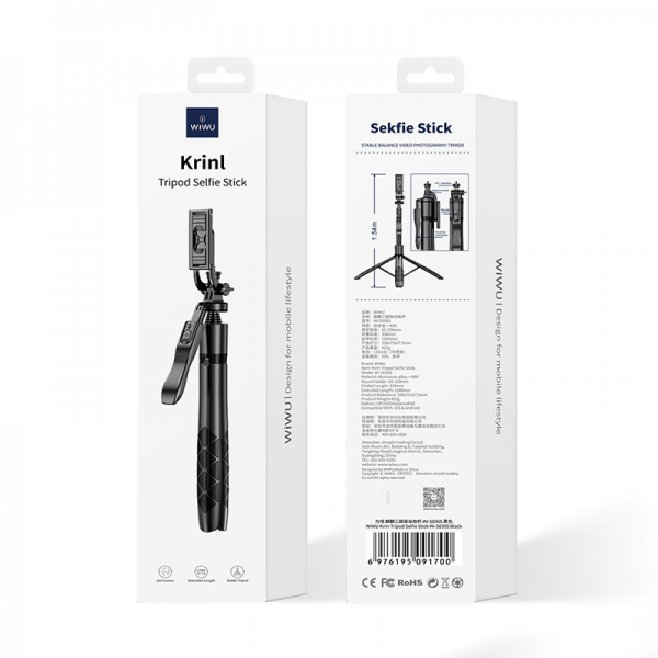 Krinl tripod selfie stick