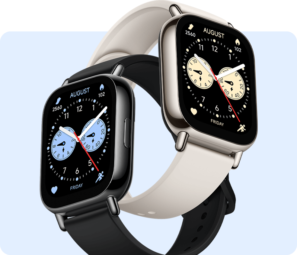 ساعة Xiaomi Redmi Watch 4 الذكية بشاشة AMOLED مقاس 1.97 بوصة باللون الأسود