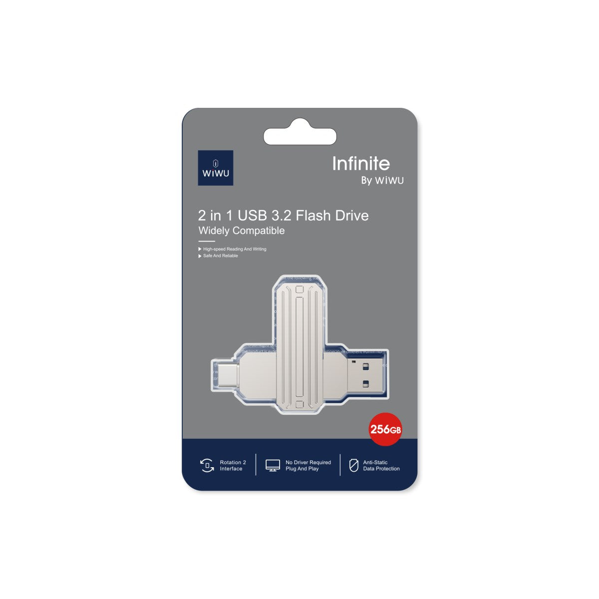 WIWU Infinite 2in1 USB3.2 Flash Drive Model