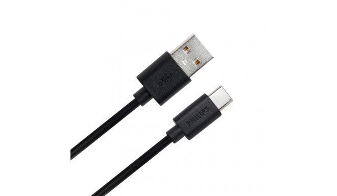 USB A to USB C Cable Philips Fast charging 1,2 m