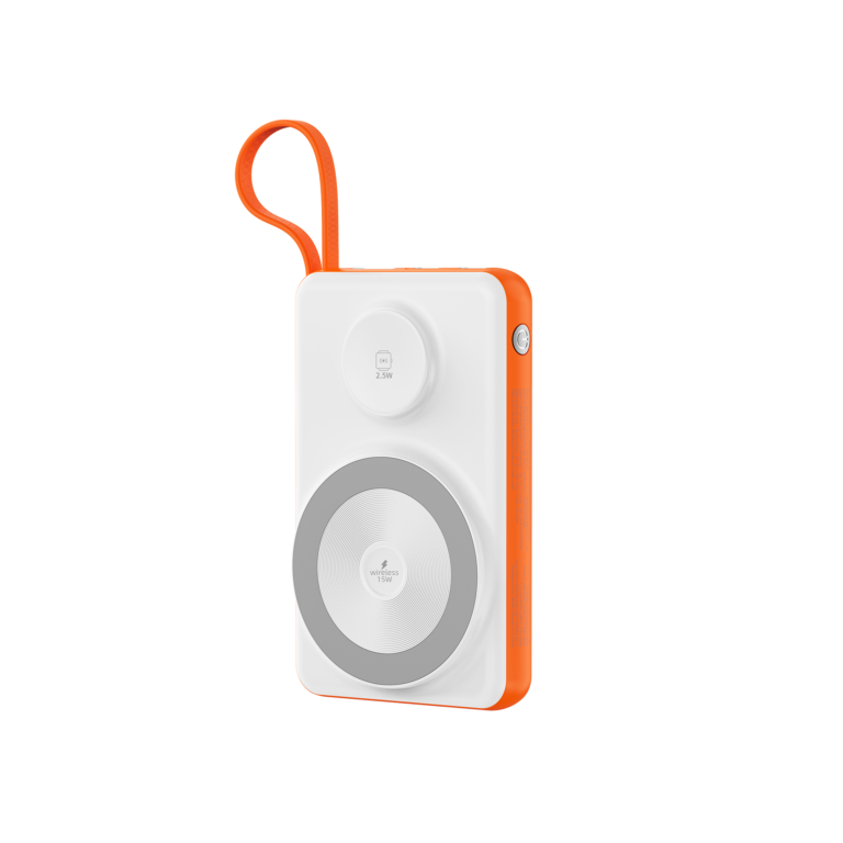 WiWU Wi-P007 Power Bank – All-in-One Fast Wireless Charging Solution