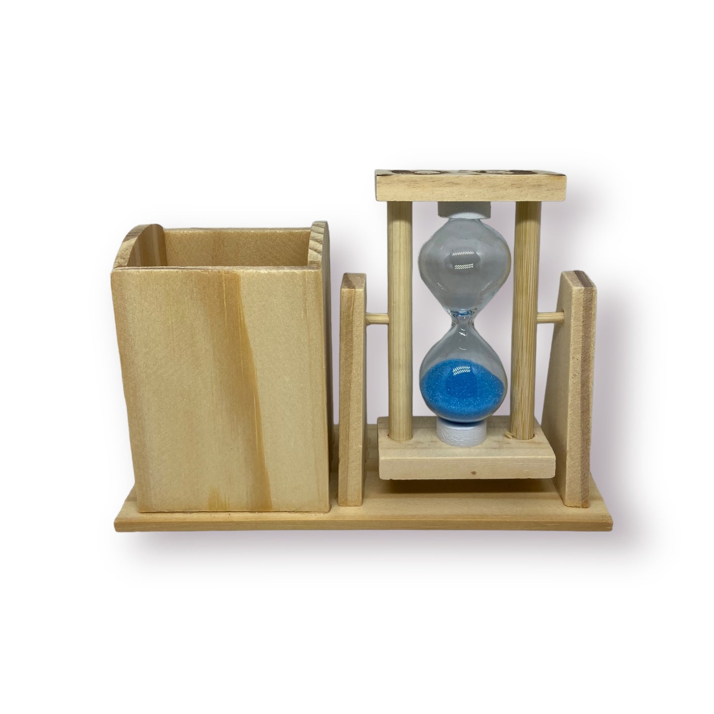Sand Clock Desk Organizer