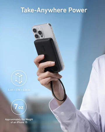 Anker Power Bank (10,000mAh, 22.5W) Black