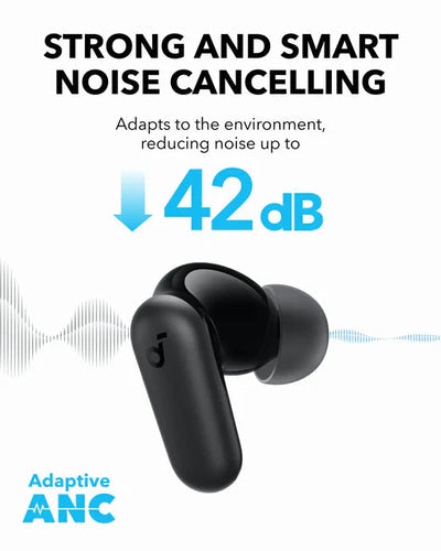 Anker Soundcore R50i NC True Wireless Bluetooth Earbuds With Mic/white