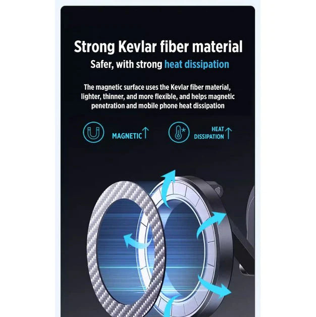 Anker Car Magnetic Bracket - Silver ..انكر قاعدة جوال للسيارة