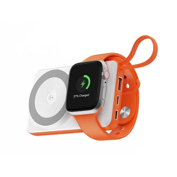 WiWU CORE Wi-P007 3 IN 1 Wireless Charger Power bank 10000mAh