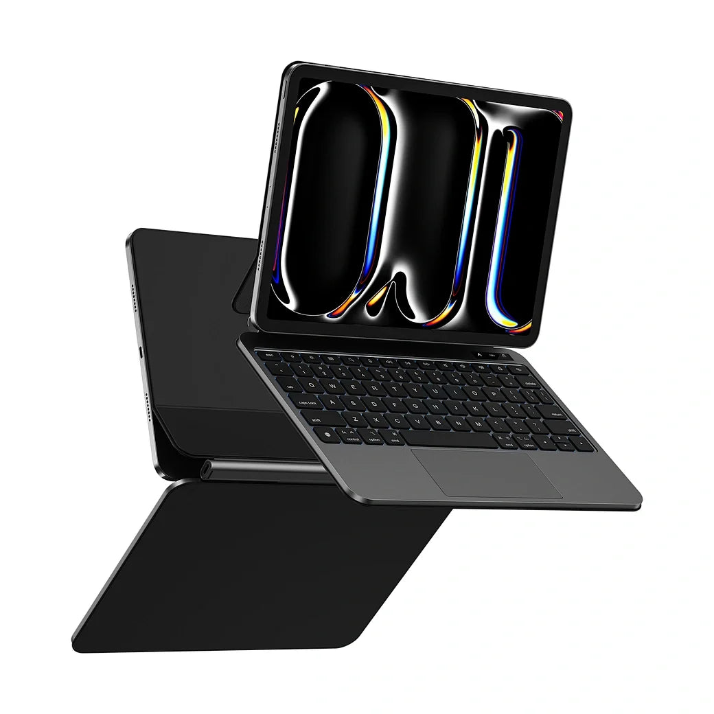 WIWU Magic Keyboard Pro MK-002 for iPad 10th (10.9'') & iPad 11th (11'' 2025) - Arabic+English