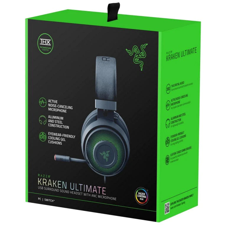 Razer Kraken Ultimate Black Gaming Headset