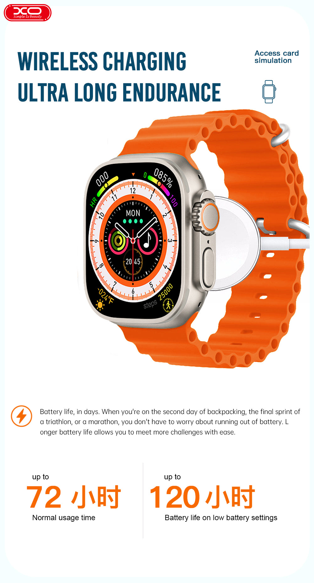 XO Smart Watch XO-M8ULTRA , ساعة ذكية XO-M8 ULTRA