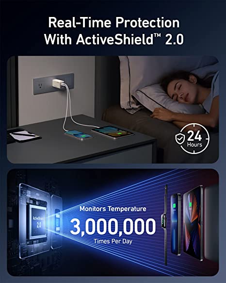 Anker 735 Charger (GaNPrime 65W)- شاحن 65وات من انكر