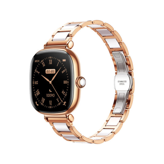 Starlight Series JR-FS1 Smart Watch – Dual Belt Edition (Metal & Silicone)