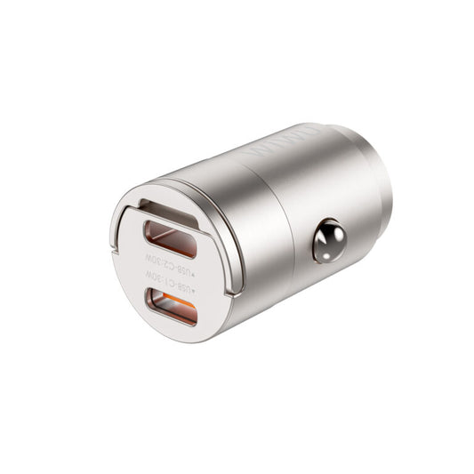 The Unique WiWU Nano Dual C 30 W Fast Car Charger Wi‑QC029 (EU Plug)