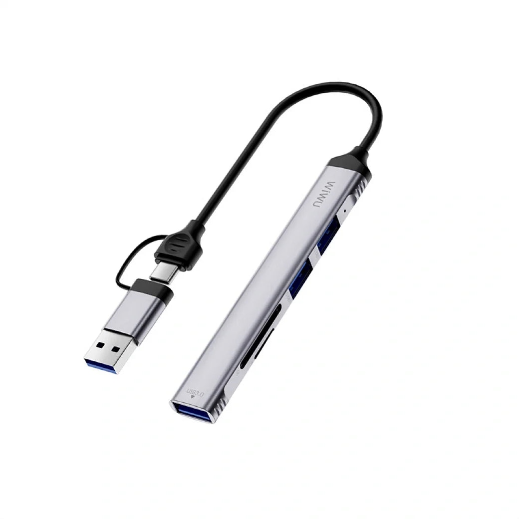 WiWU 5-in-1 USB-C Hub Adapter | Docking Station HB003