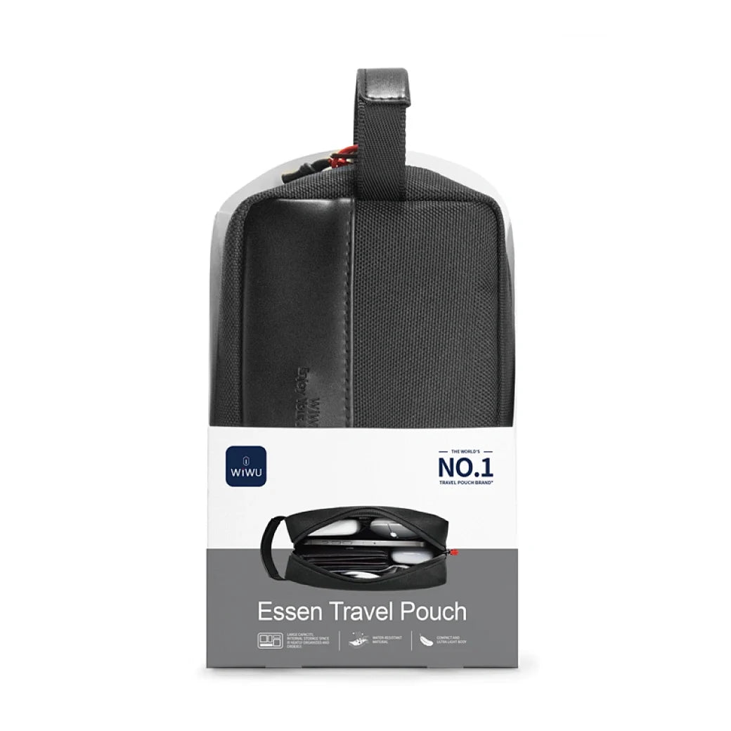 WiWU Essen Travel Organizer Pouch – Compact & Water-Resistant