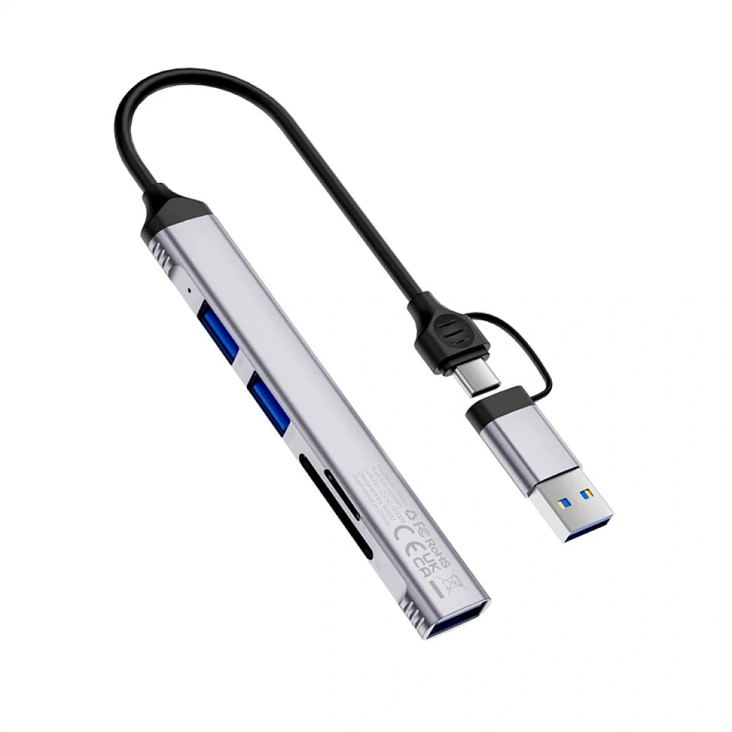 WiWU 5-in-1 USB-C Hub Adapter | Docking Station HB003