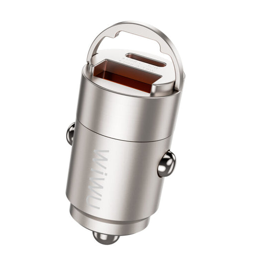 WiWU Nano 30 W Car Charger Wi‑QC028 – A+C Ports for Ultra-Fast Charging