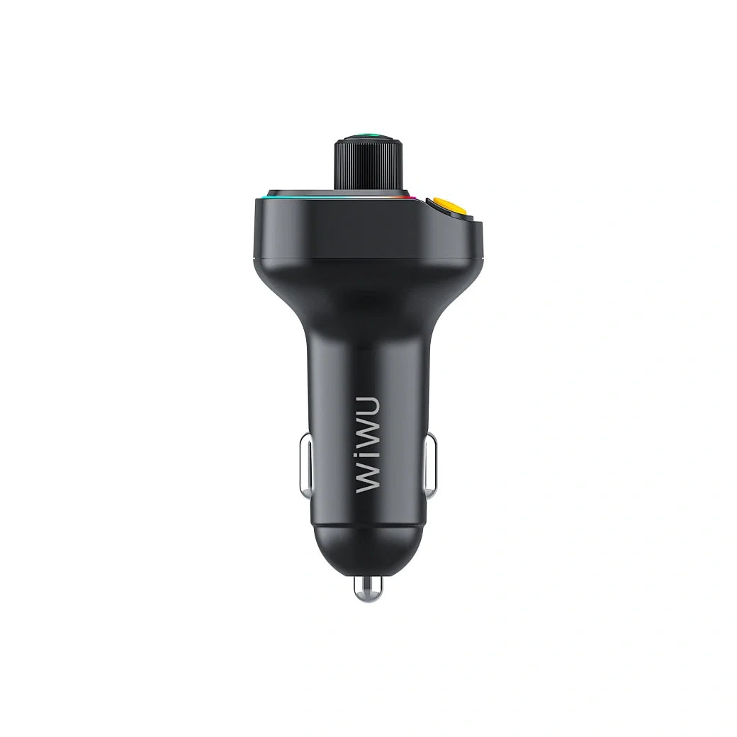 WiWU Car FM Transmitter BT 5.3, RGB, 38W Fast Charge