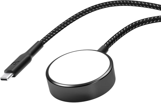 Powerology Braided Type-C Watch Charger 5W 1.2M