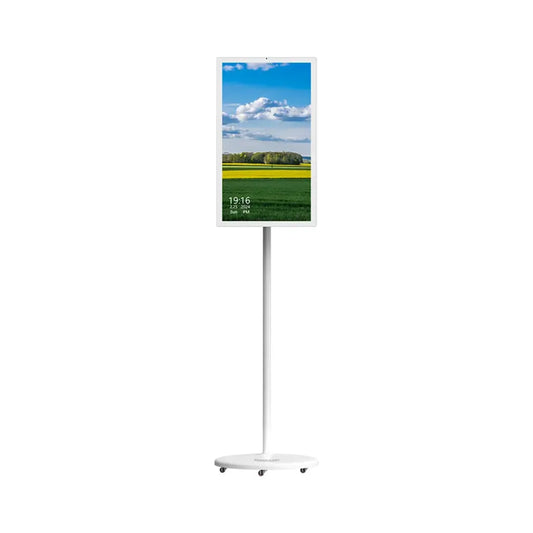 Powerology 32" Touch Screen 128GB Dual 2.4G+5G WiFi with Stand White