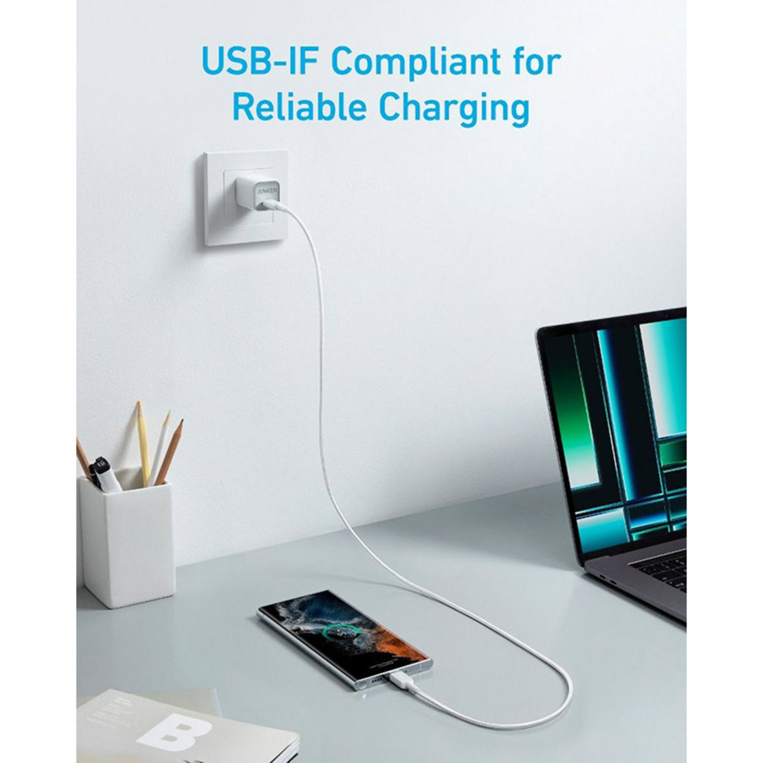 Anker USB-C to USB-C Cable 240W , Braided