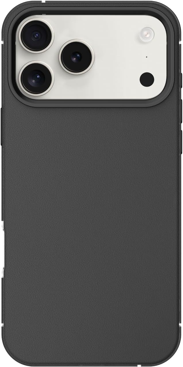 Levelo MIA iPhone 17 Pro Max Case, Compatible with MagSafe with Strong Magnets, Frosted Clear Design, Anti-Shock, Aluminum Alloy Frame Camera & Edges