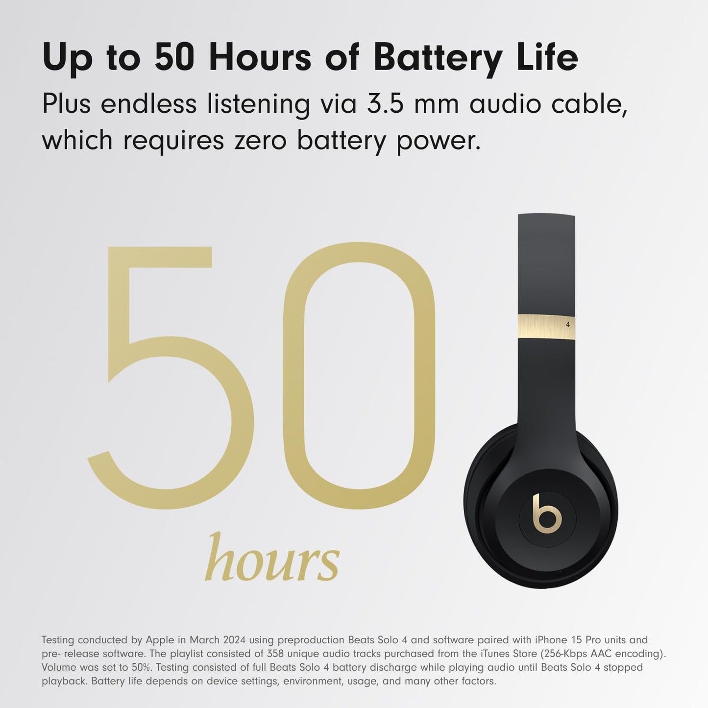 Beats Solo 4 On-Ear Wireless Headphones