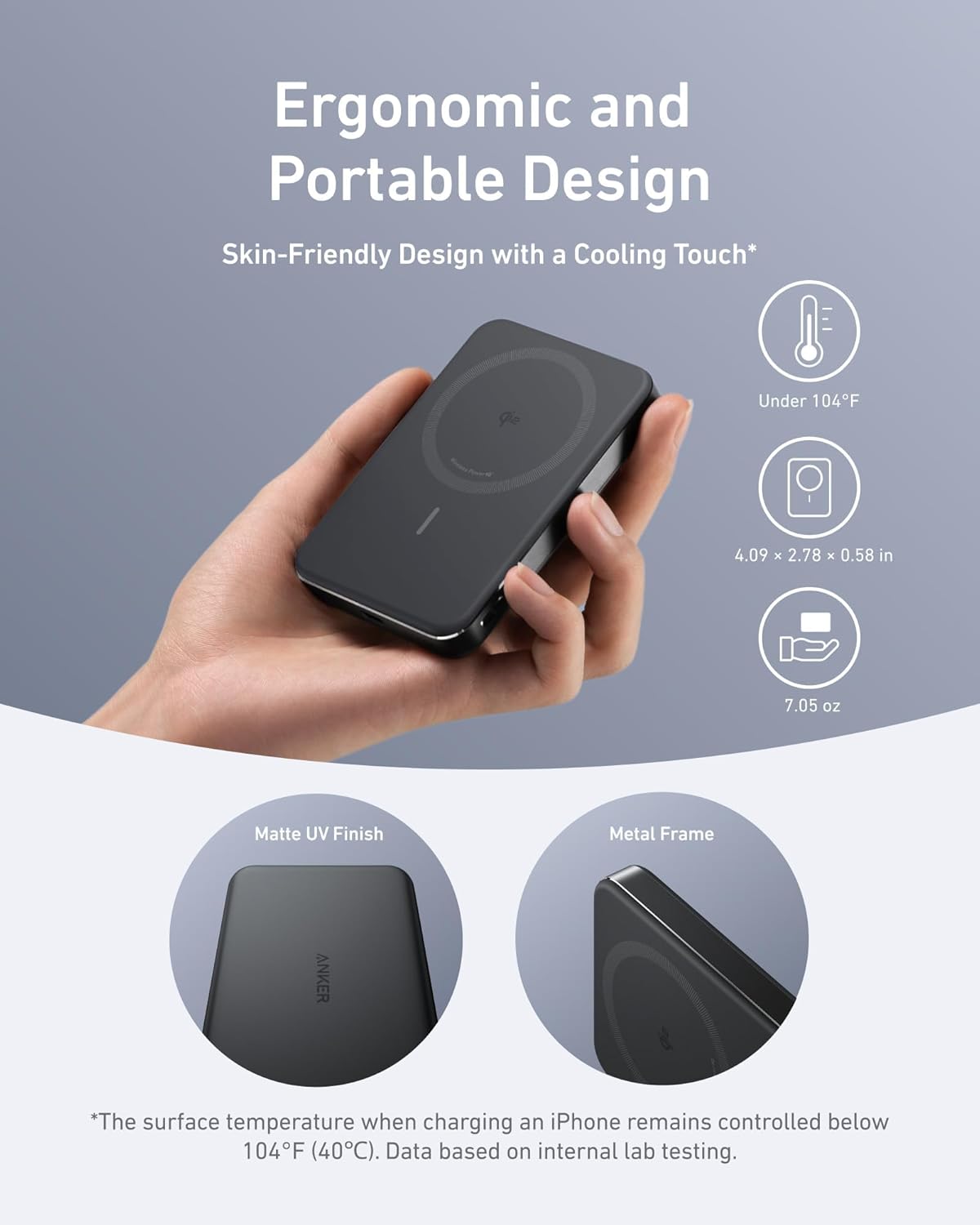 Anker Anker MagGo  Power Bank Ultra-Slim (10K,  Magnetic)