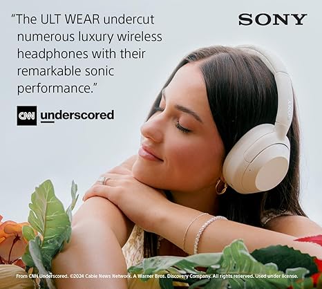 Sony ULT Power Sound Wireless Noise Canceling Headphones Black