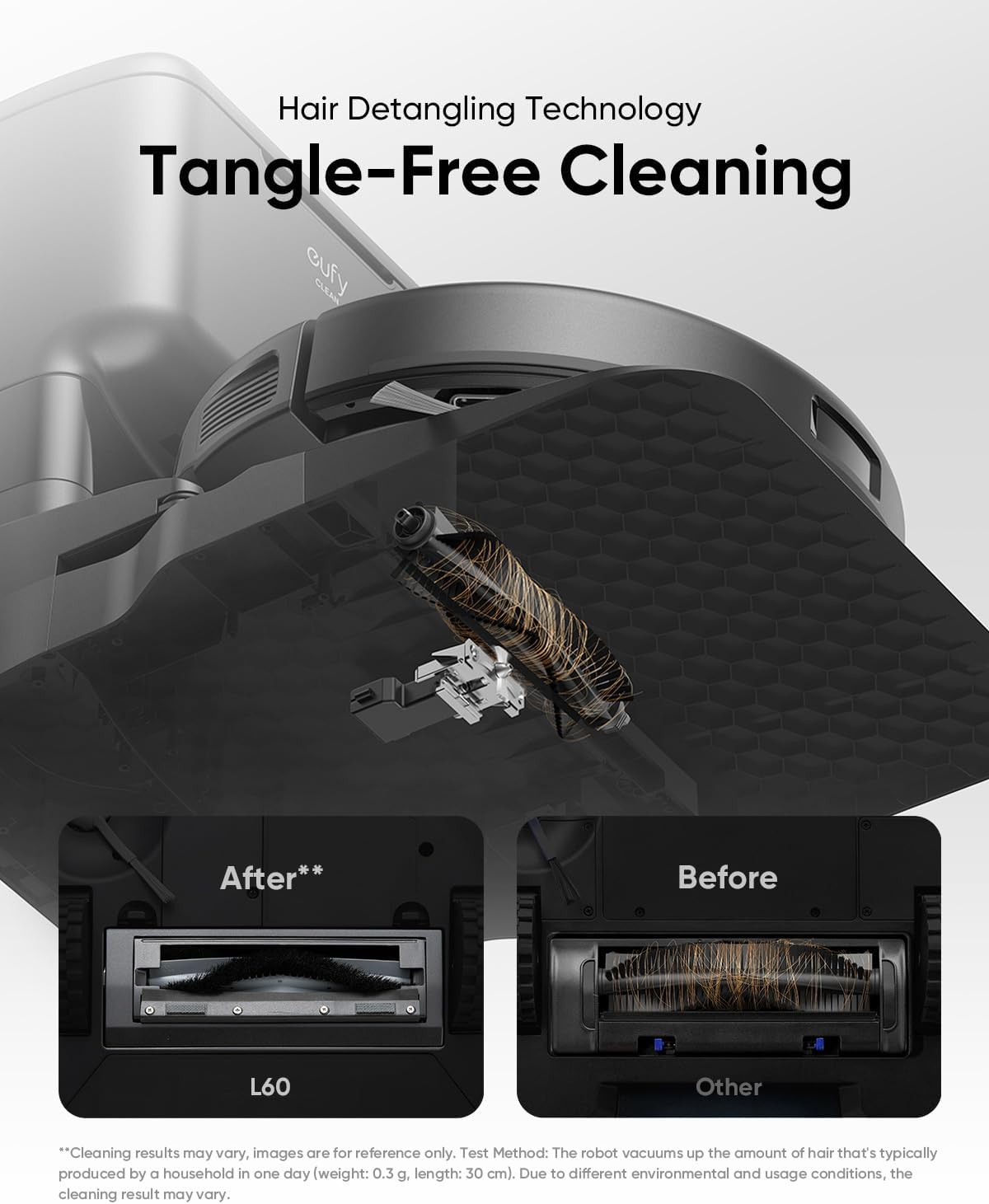 Anker Eufy Robot L60 Hybrid SES , Vacuum and Mop, Self-Emptying