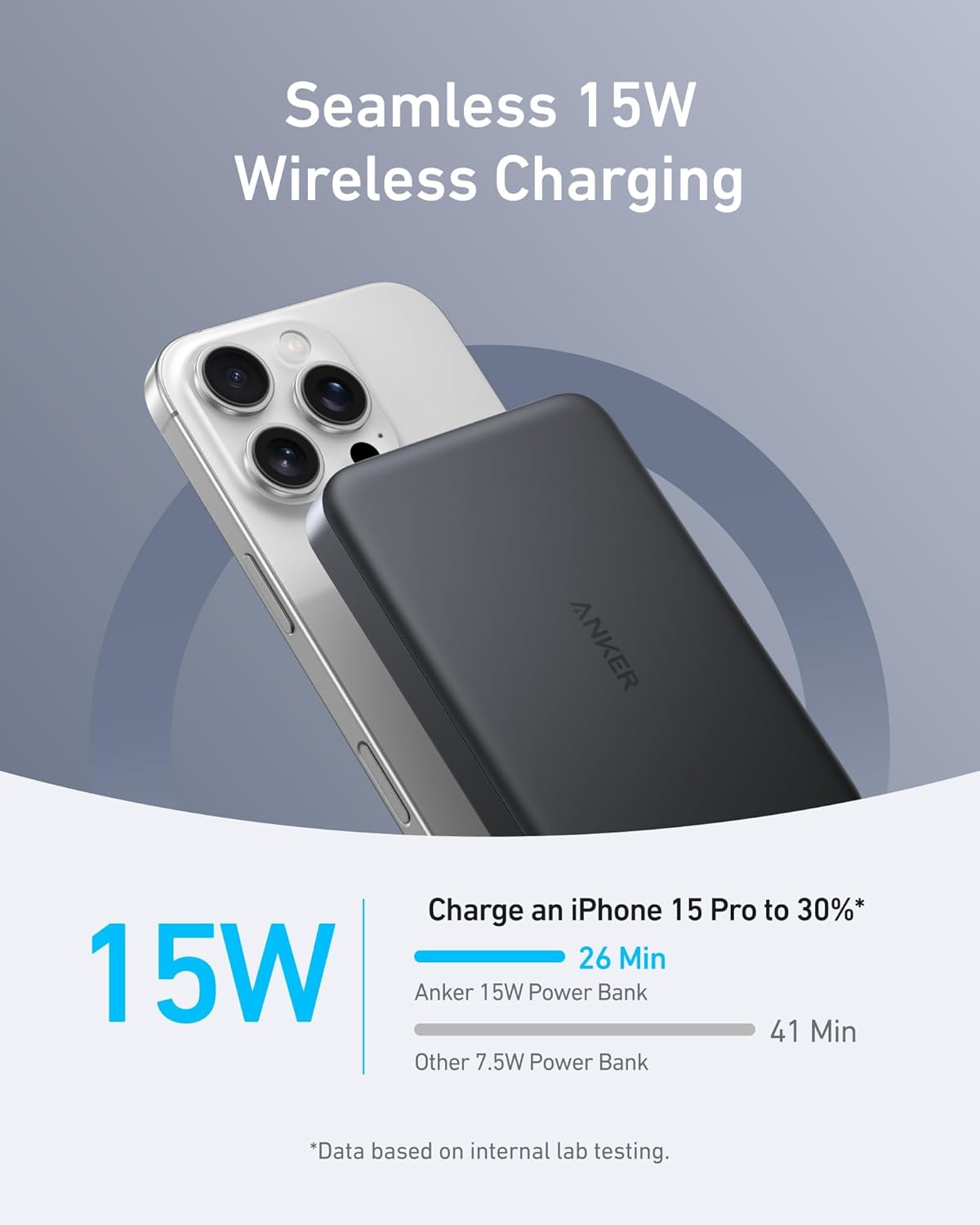 Anker Anker MagGo  Power Bank Ultra-Slim (10K,  Magnetic)