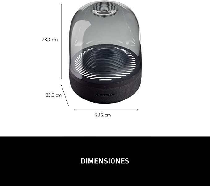 Harman Kardon Aura Studio 3 Wireless Stereo Speaker - Black