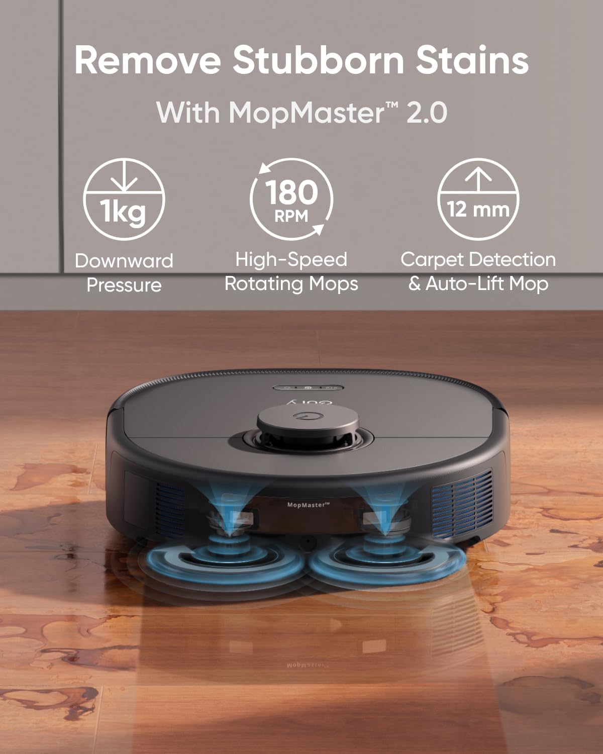 Anker Eufy Robot X10 Pro Omni ,Vacuum and Mop Combo,Self-Emptying