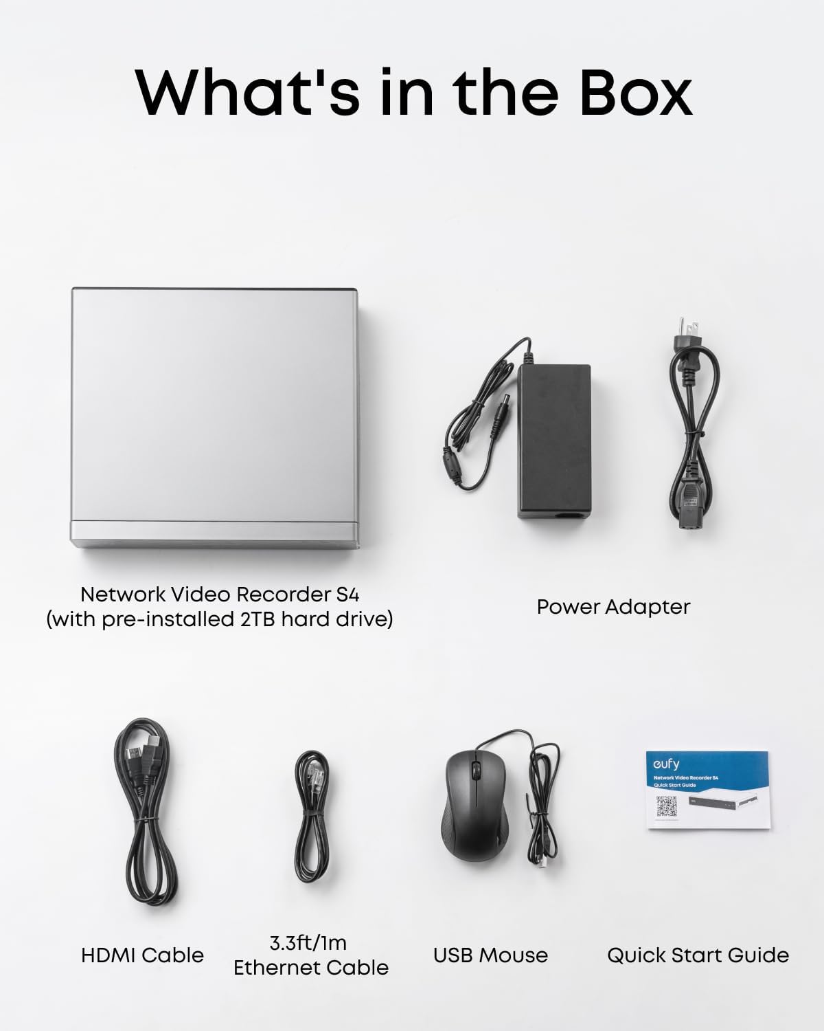 eufy Network Video Recorder S4 for Home Security Cameras