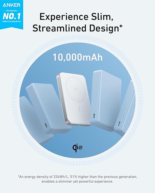 Anker Anker MagGo  Power Bank Ultra-Slim (10K,  Magnetic)