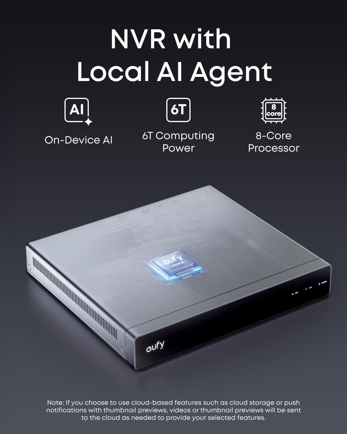 eufy Network Video Recorder S4 for Home Security Cameras