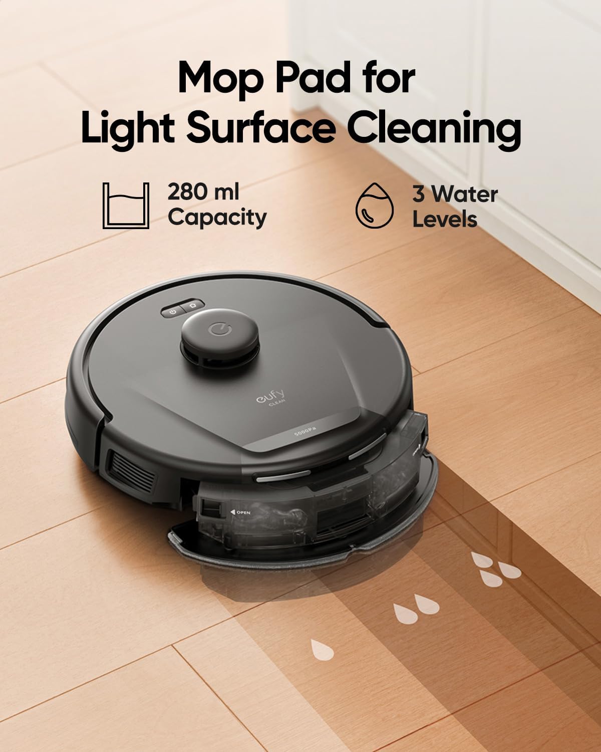 Anker Eufy Robot L60 Hybrid SES , Vacuum and Mop, Self-Emptying