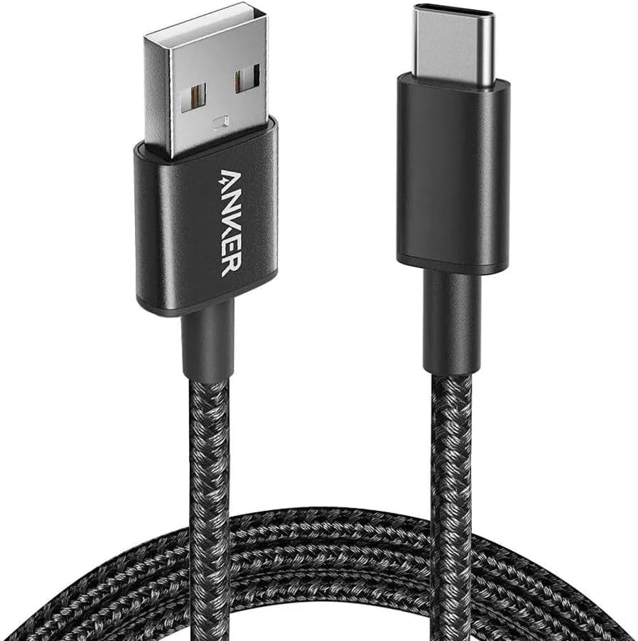 Anker USB-A to USB-C Cable ,Braided ,2.0 cable (6ft/1.8m)