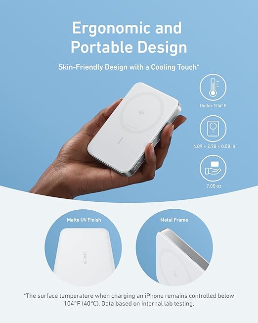 Anker Anker MagGo  Power Bank Ultra-Slim (10K,  Magnetic)