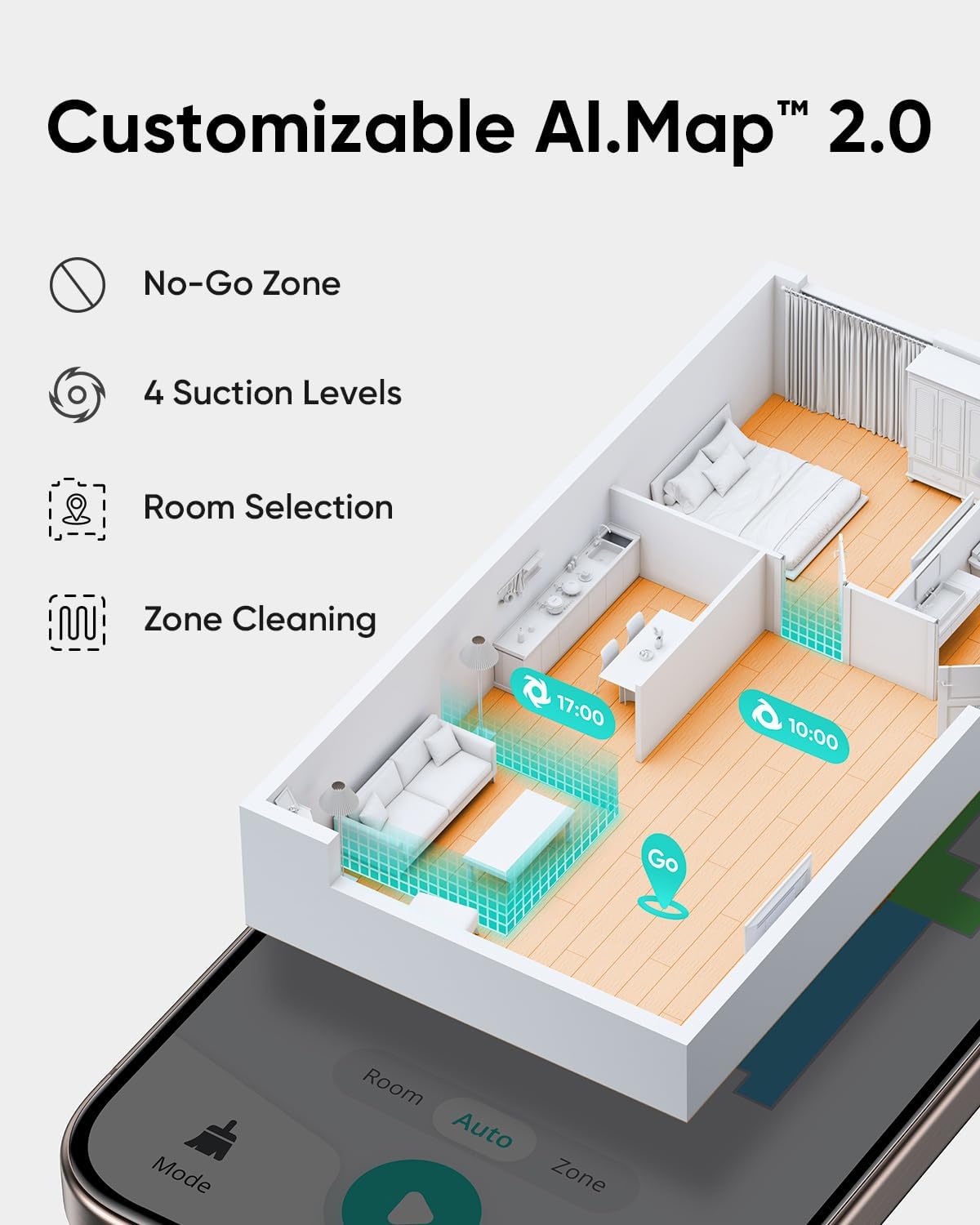 Anker Eufy Robot L60 Hybrid SES , Vacuum and Mop, Self-Emptying