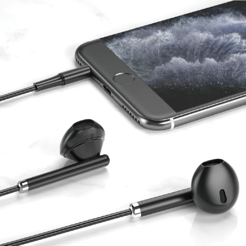 WiWU EB317 3.5mm Stereo Earbuds with Mic | Wired In-Ear