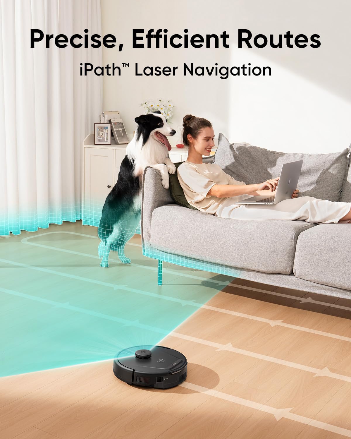 Anker Eufy Robot L60 Hybrid SES , Vacuum and Mop, Self-Emptying