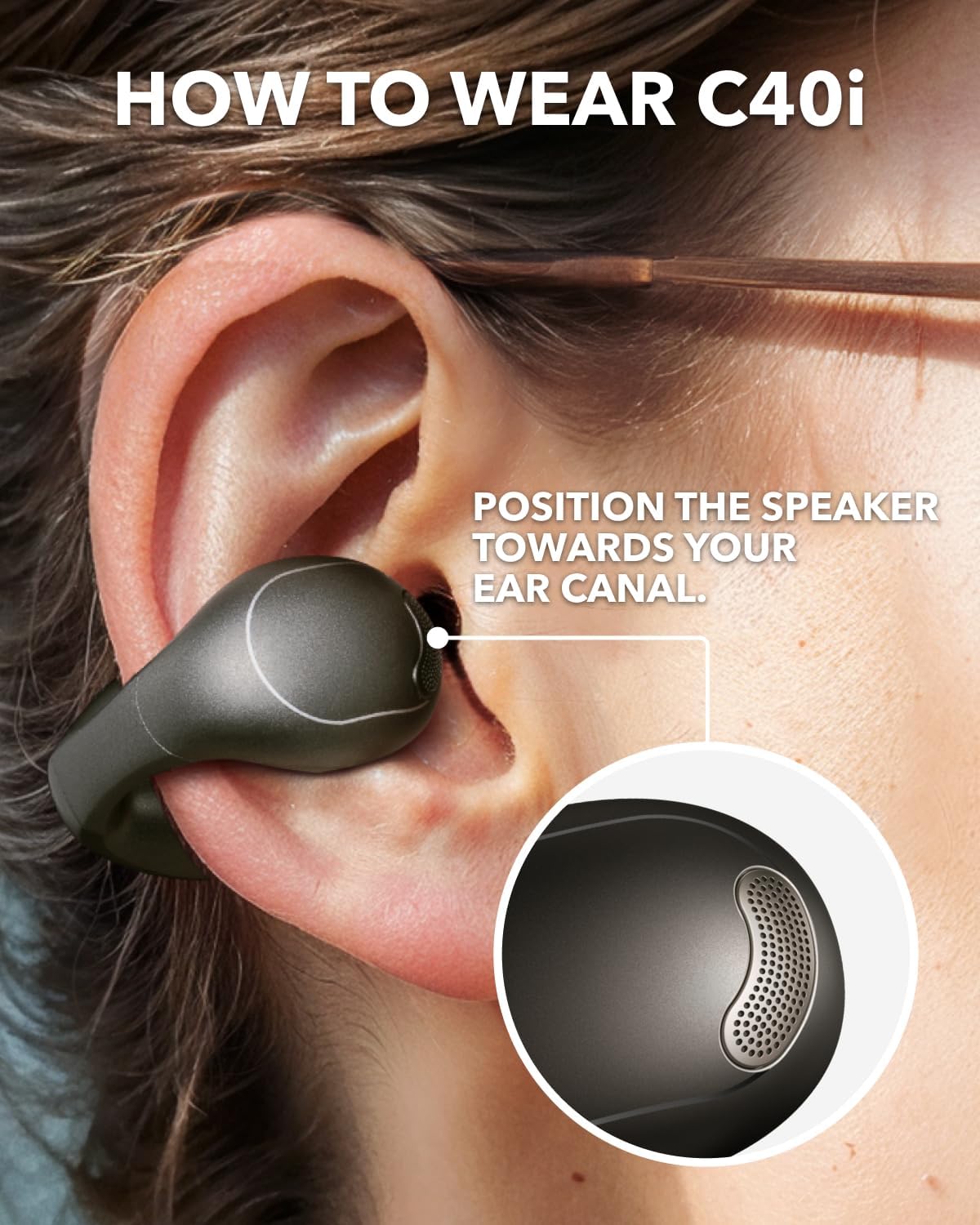 Soundcore C40i - Open-Ear Earbuds