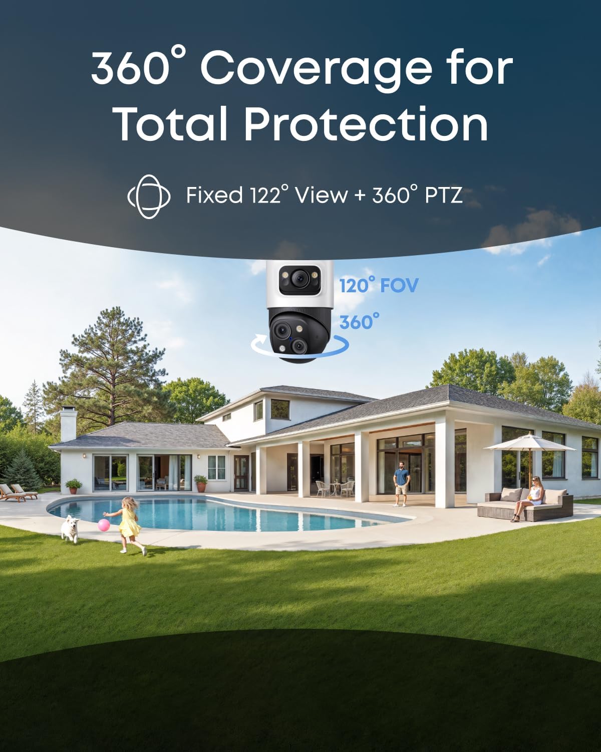 eufy PoE Bullet-PTZ Outdoor Cam S4, NVR Wired Add On Cam