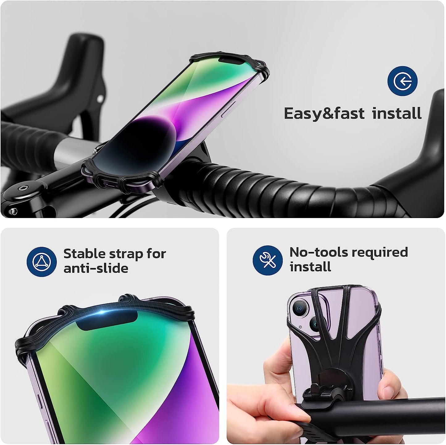 Green Lion GNCYCPHLDR 360° Silicone Cycle Holder