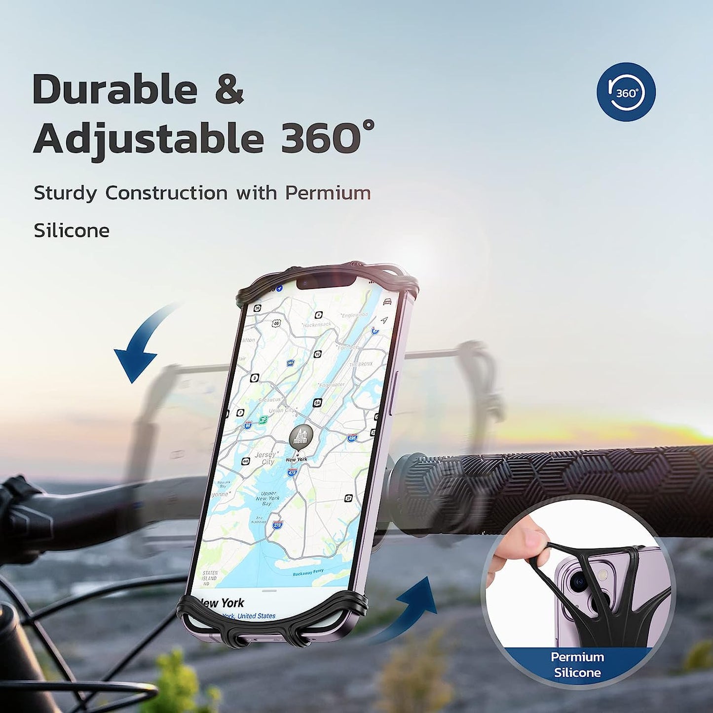 Green Lion GNCYCPHLDR 360° Silicone Cycle Holder