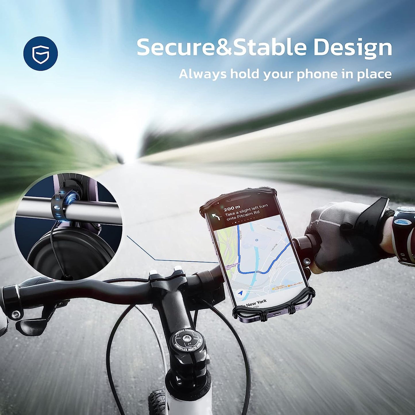 Green Lion GNCYCPHLDR 360° Silicone Cycle Holder